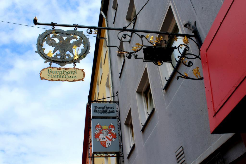 Burghotel Stammhaus Norymberga Zewnętrze zdjęcie